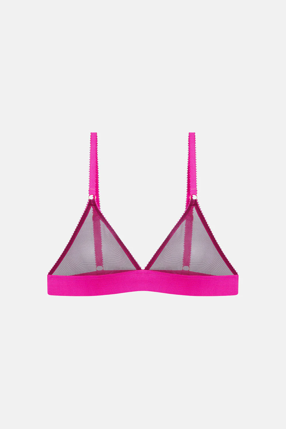 Luna Clean Tulle Triangle Bralette - Image 6
