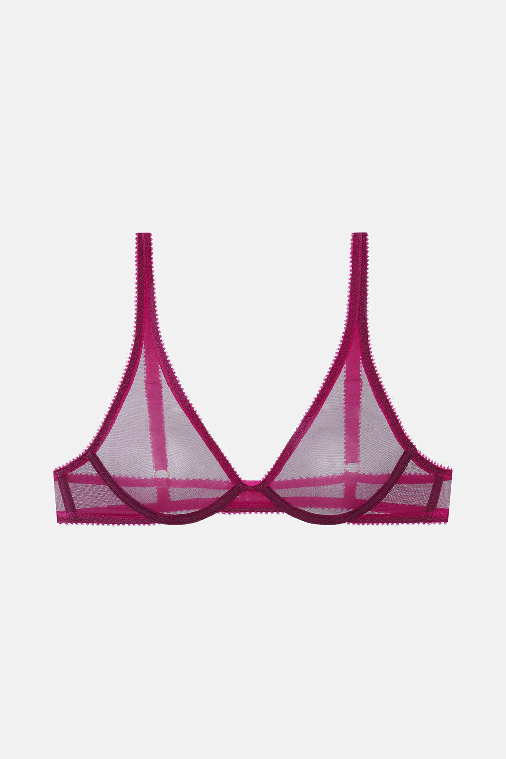 Luna Clean Tulle Plunge Bra - Image 6