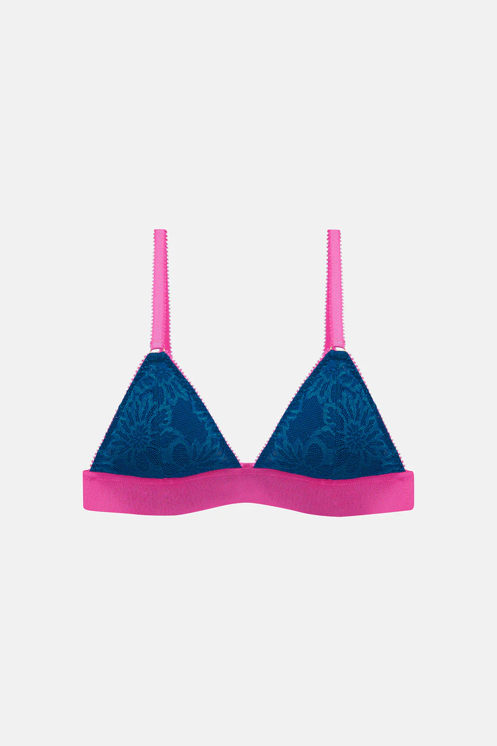 Nebula Lace Padded Triangle Bralette - Image 6