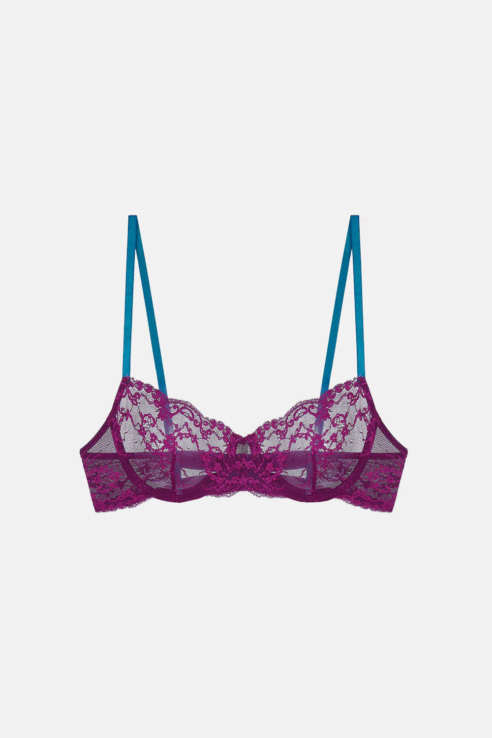 Odette Floral Lace Underwire Bra - Image 6