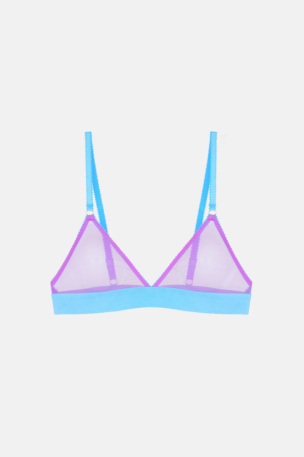 Pippa Clean Tulle Triangle Bralette - Image 6