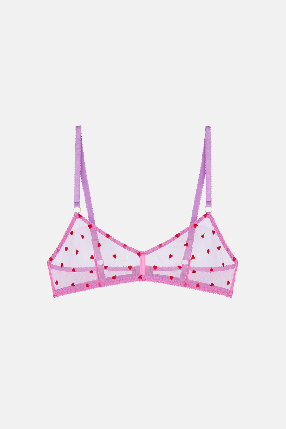 Priya Heart Embroidery Bralette - Image 6