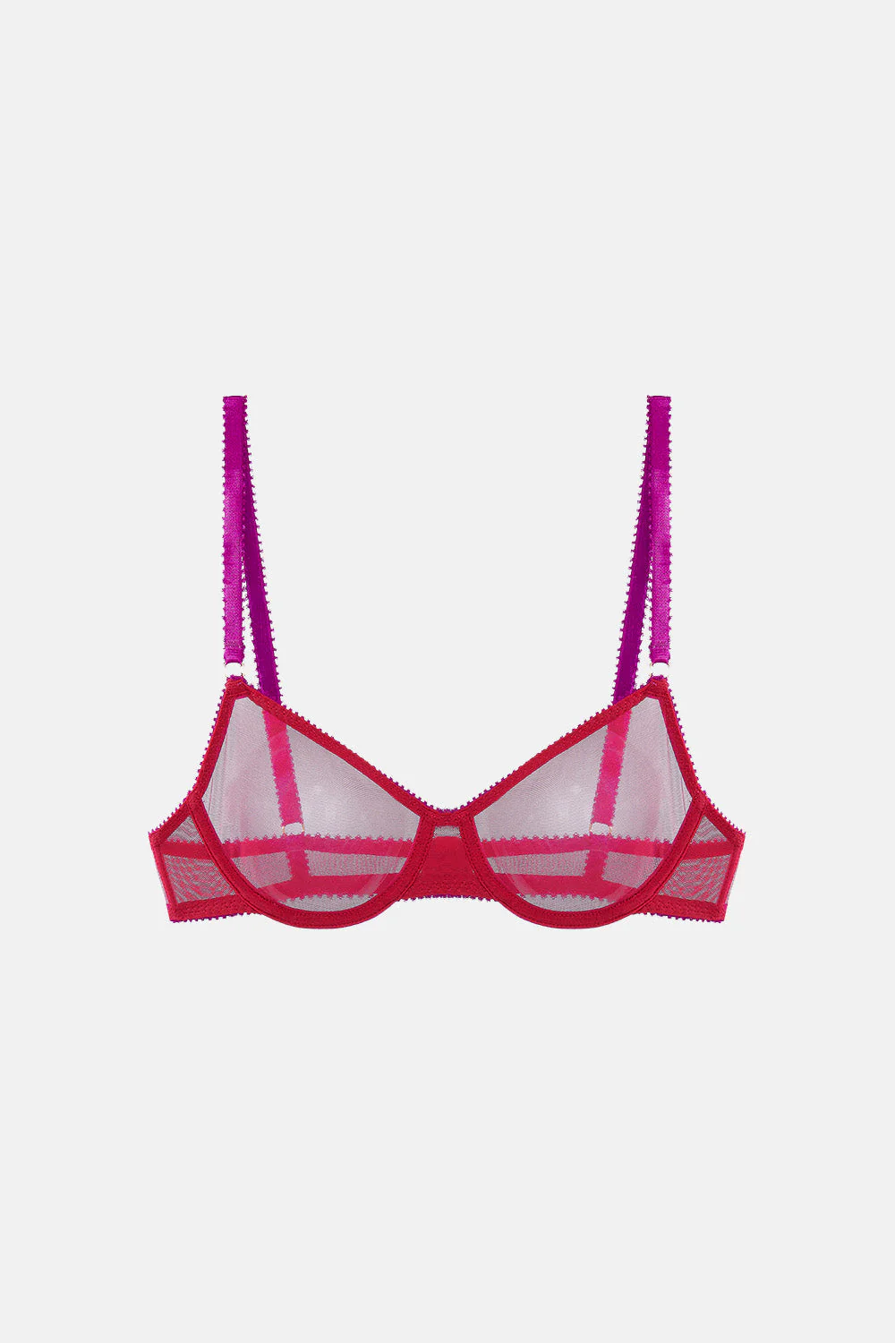 Romilly Clean Tulle Underwire Bra - Image 6