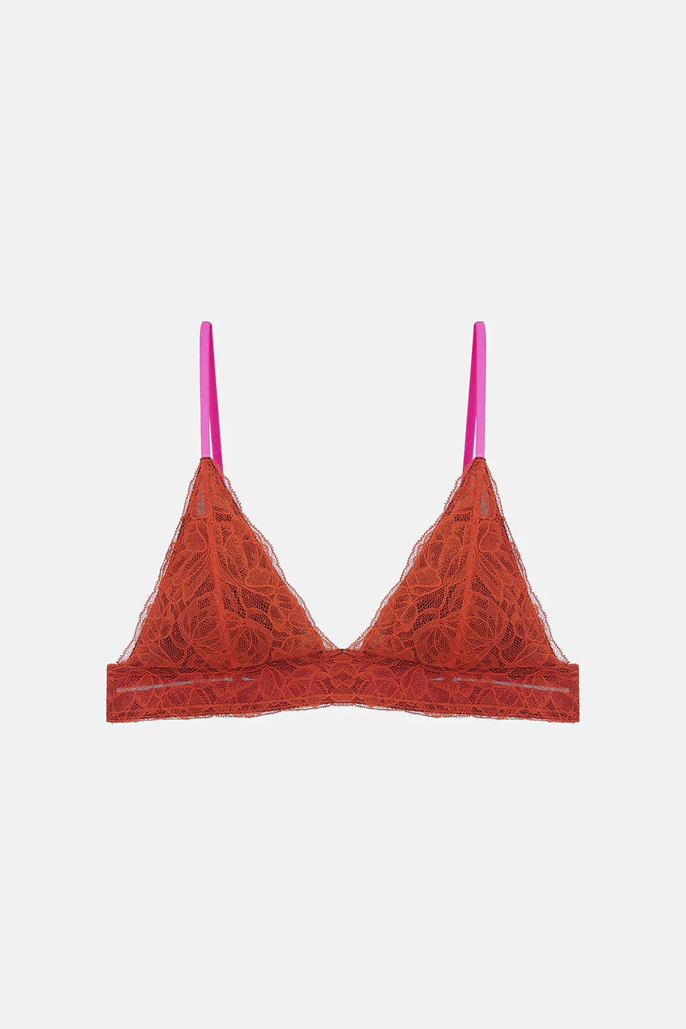 Siena Lace Padded Triangle Bra - Image 6